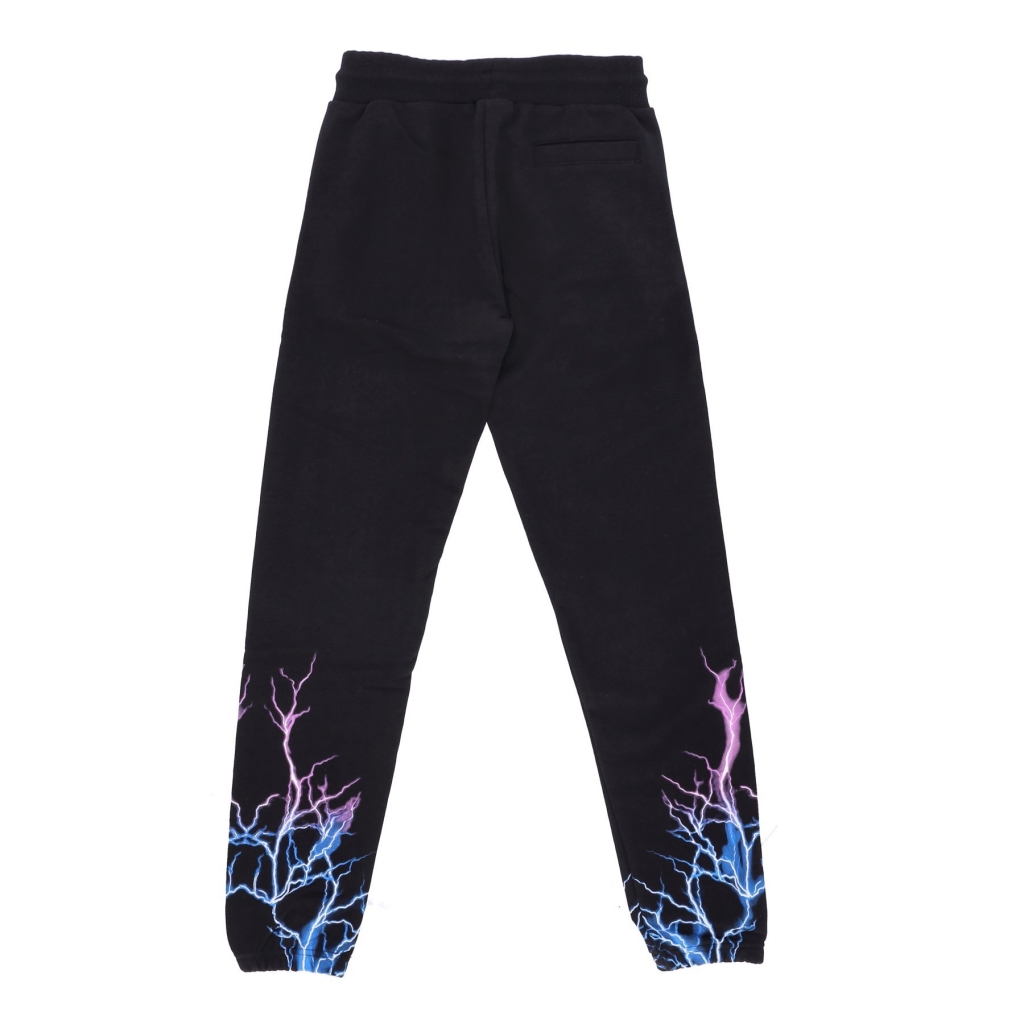 pantalone tuta leggero uomo lightning pants BLACK/BLUE/PURPLE