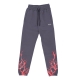 pantalone tuta leggero uomo lightning pants GREY/RED