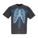 maglietta uomo bones tee GREY/BLUE/LIGHT BLUE