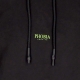 felpa leggera cappuccio uomo cross bones hoodie BLACK/GREEN