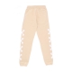 pantalone tuta leggero uomo cross bones pants BEIGE/WHITE