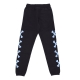 pantalone tuta leggero uomo cross bones pants BLACK/LIGHT BLUE