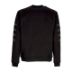 felpa leggera girocollo uomo snake crewneck BLACK