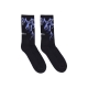 calza media uomo lightning socks BLACK/BLUE