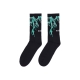 calza media uomo lightning socks BLACK/GREEN