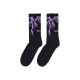 calza media uomo lightning socks BLACK/PURPLE