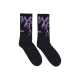 calza media uomo lightning socks BLACK/PURPLE