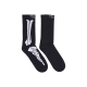 calza media uomo bones socks BLACK/WHITE