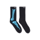 calza media uomo bones socks BLACK/BLUE