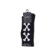 calza media uomo cross bones socks BLACK/WHITE