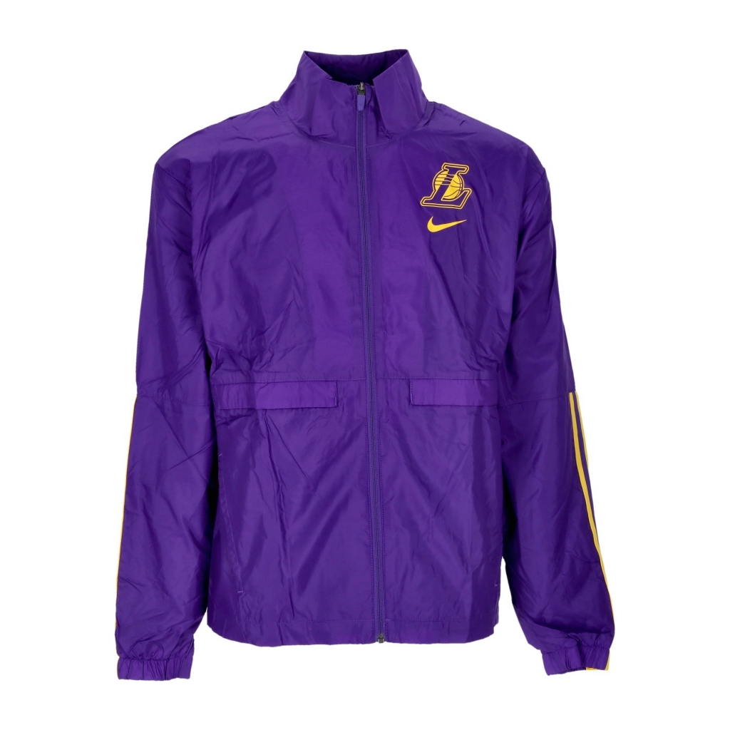 giacca a vento uomo nba courtside jacket loslak FIELD PURPLE/AMARILLO/AMARILLO