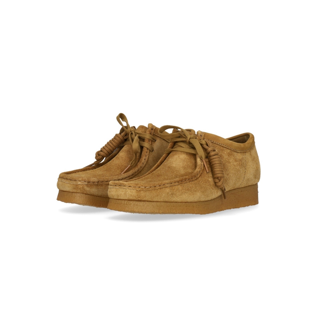 scarpa lifestyle uomo wallabee OAK HAIRY SUEDE