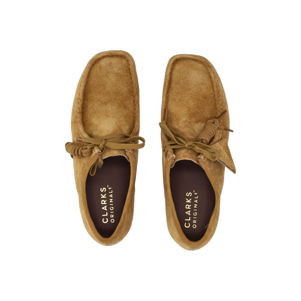 scarpa lifestyle uomo wallabee OAK HAIRY SUEDE