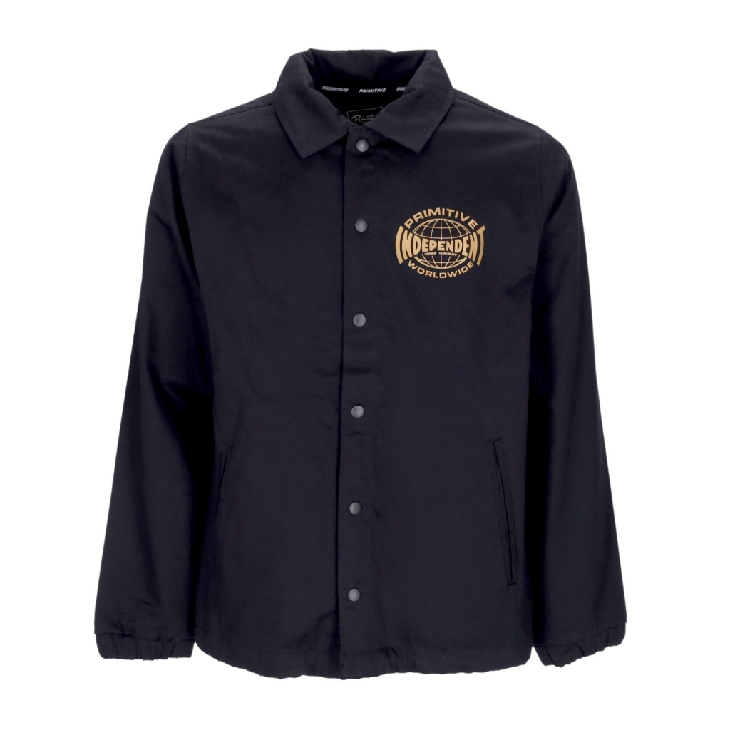 giacca coach jacket uomo global coaches jacket x independent BLACK