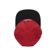 cappellino visiera piatta uomo global snapback x independent RED