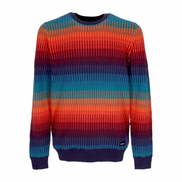 maglione leggero uomo superfade knit l/s COLORED