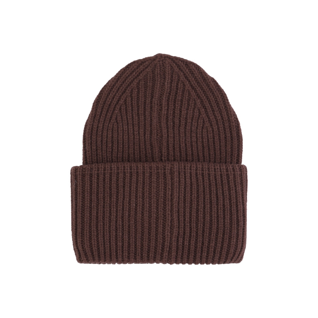 cappello uomo wool blend beanie COFFEE BROWN