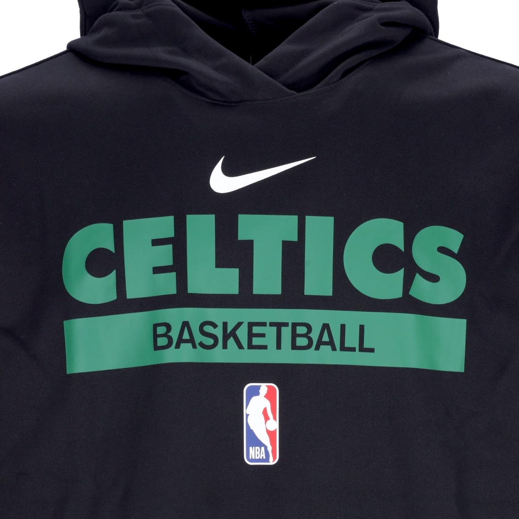 felpa leggera cappuccio uomo nba dri fit spotlight po hoodie boscel BLACK