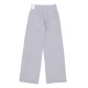 pantalone tuta felpato donna sportswear phoenix fleece wide-leg pant DK GREY HEATHER/SAIL