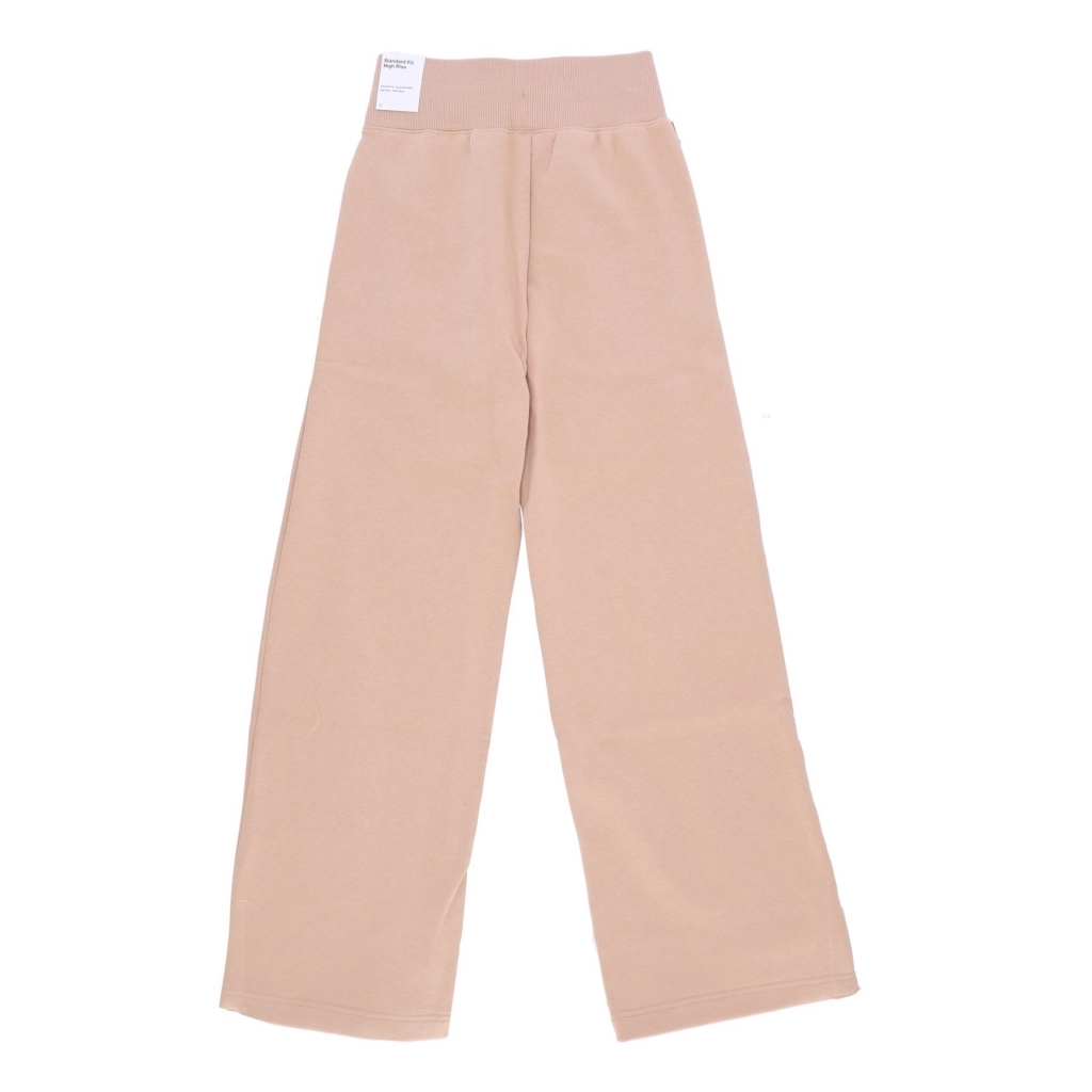 pantalone tuta felpato donna sportswear phoenix fleece wide-leg pant HEMP/SAIL