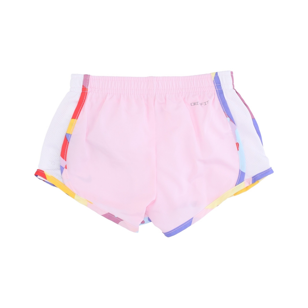 set t-shirt+short bambina dri fit printed tee  tempo shorts PINK FOAM