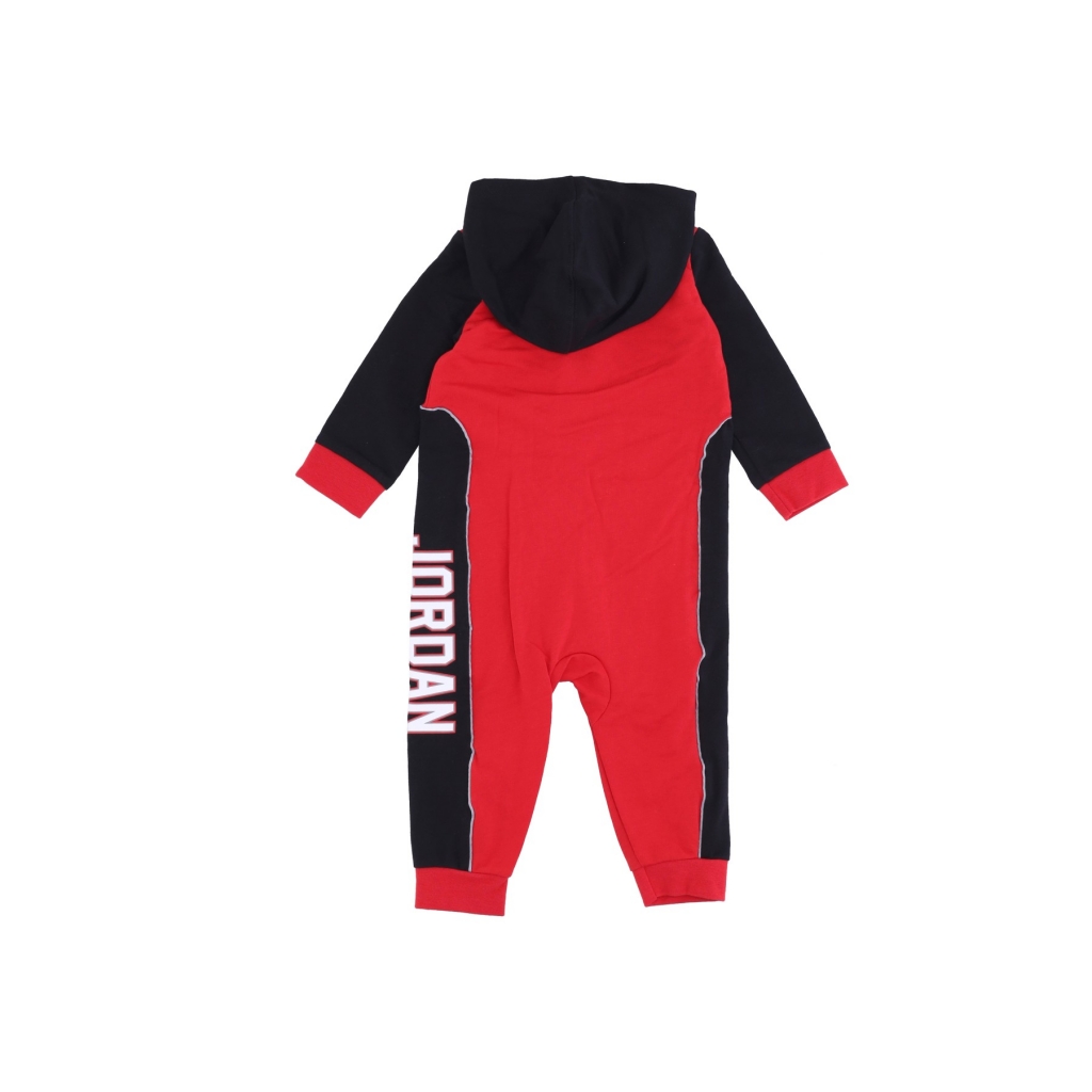 tuta intera neonato air jordan 2 hooded coverall FIRE RED