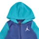 tuta intera neonato air jordan 2 hooded coverall FRENCH BLUE