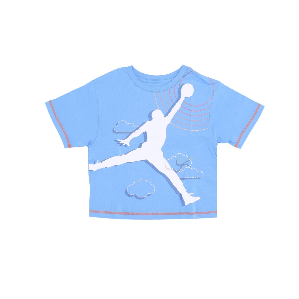 maglietta ragazza jumpman sun rise tee UNIVERSITY BLUE