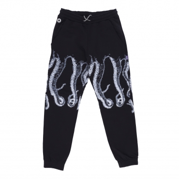 pantalone tuta felpato uomo censored outline sweatpant BLACK