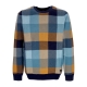 maglione leggero uomo shufflemania knit BLUE BERYL