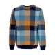 maglione leggero uomo shufflemania knit BLUE BERYL