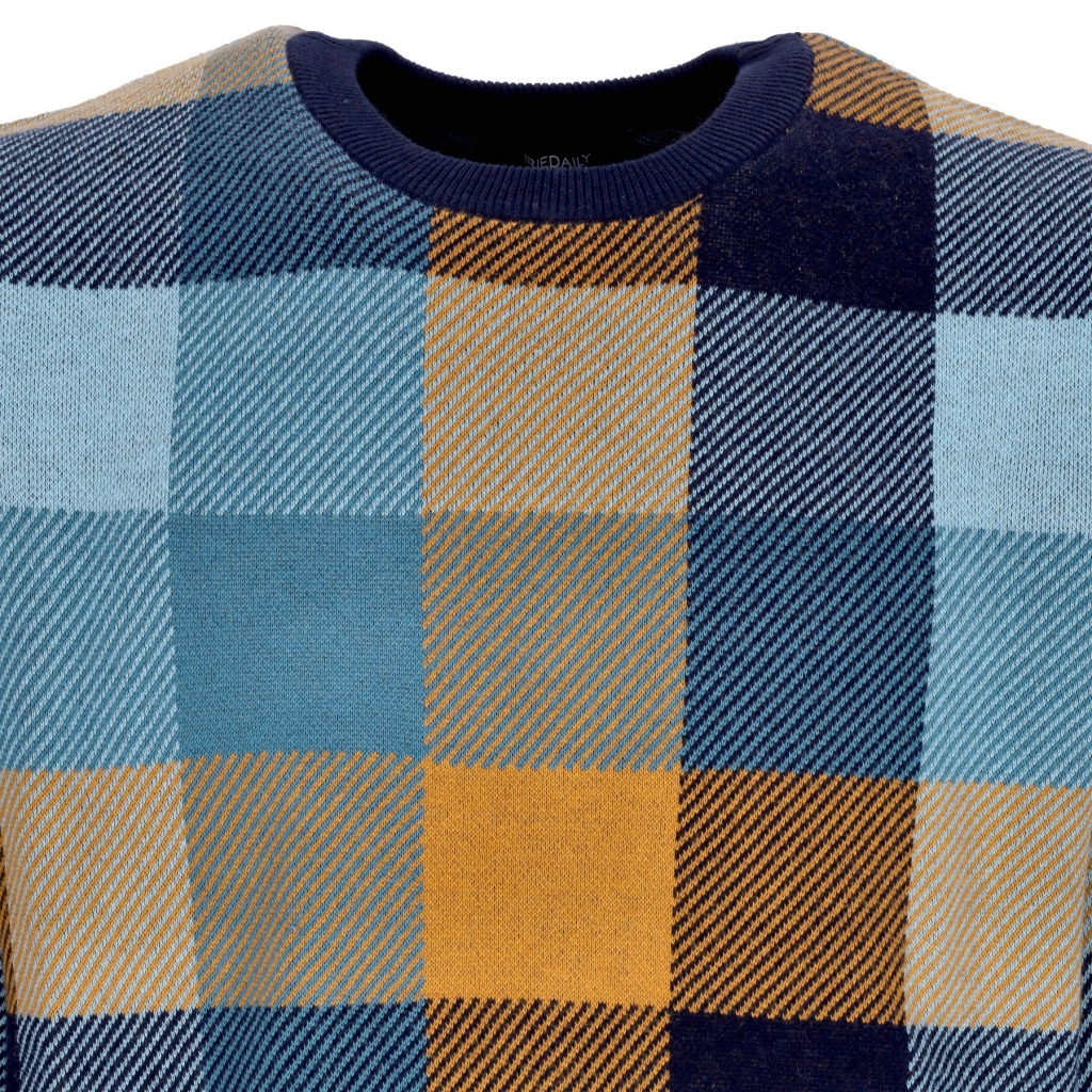 maglione leggero uomo shufflemania knit BLUE BERYL