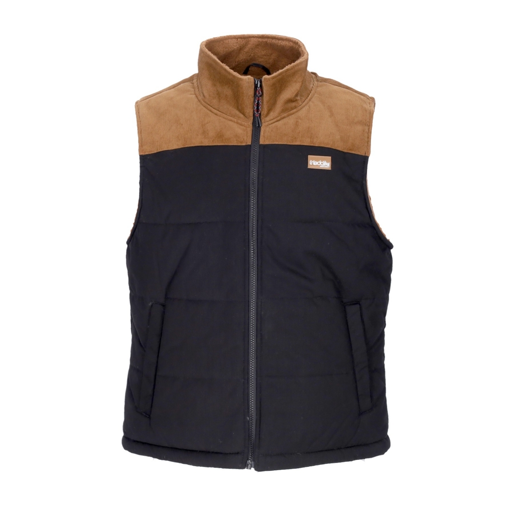 gilet smanicato uomo hafan vest BLACK