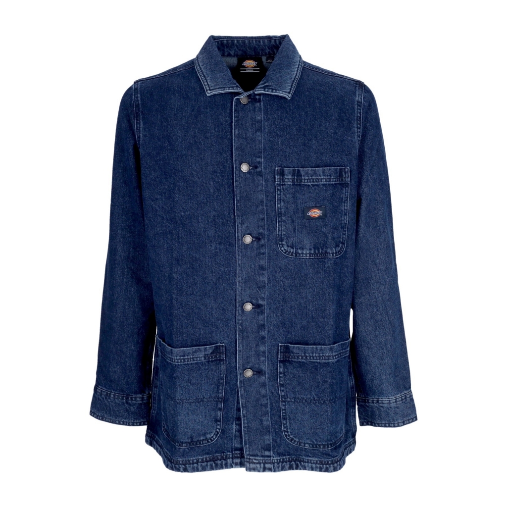 giacca workwear uomo denim chore coat INDIGO