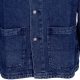 giacca workwear uomo denim chore coat INDIGO