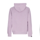 felpa leggera cappuccio uomo jumpman fleece pullover hoodie PLUM FOG