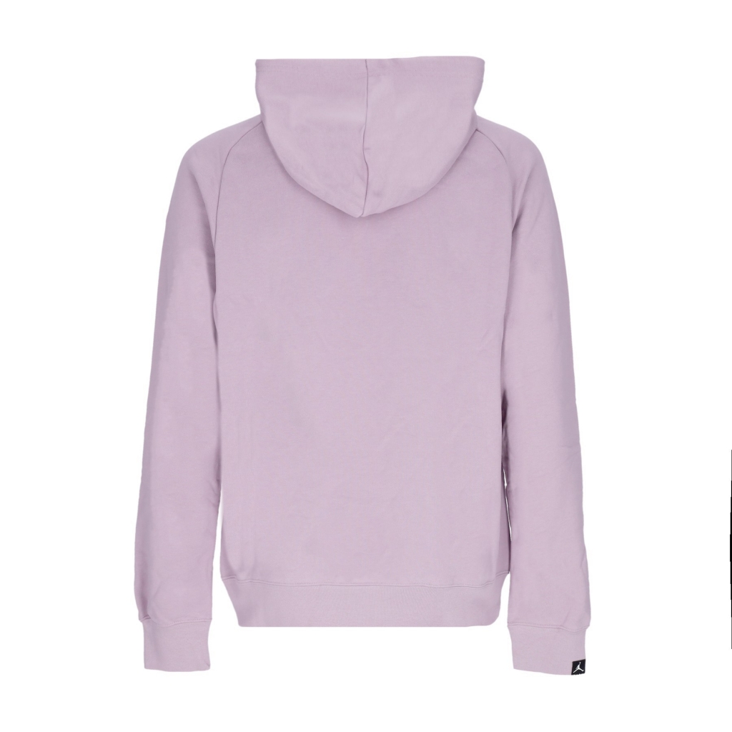 felpa leggera cappuccio uomo jumpman fleece pullover hoodie PLUM FOG