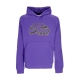 felpa leggera cappuccio uomo jumpman fleece pullover hoodie DARK IRIS