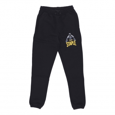 pantalone tuta felpato uomo  graphic sweatpant x batman BLACK