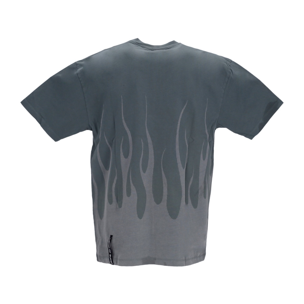 maglietta uomo corrosive flames tee BALSAM GREEN