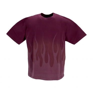 maglietta uomo corrosive flames tee GRAPE WINE