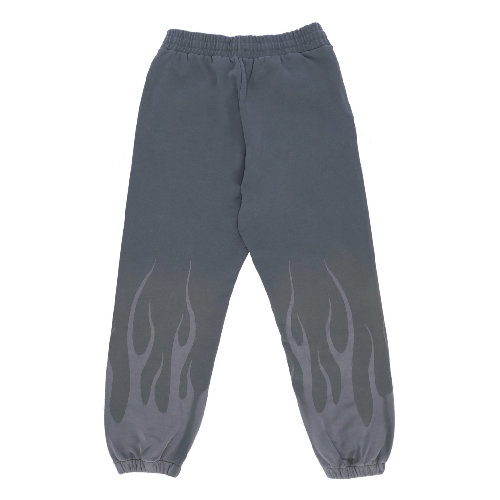 pantalone tuta felpato uomo corrosive flames pants BALSAM GREEN