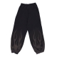 pantalone tuta felpato donna corrosive flames pants BLACK