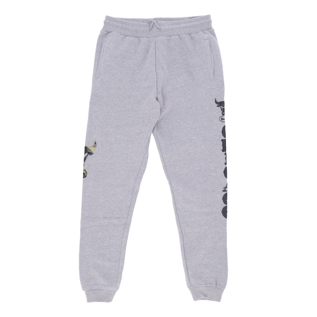 pantalone tuta felpato uomo nba ghost green camo sweatpants hardwood classics chibul GREY HEATHER