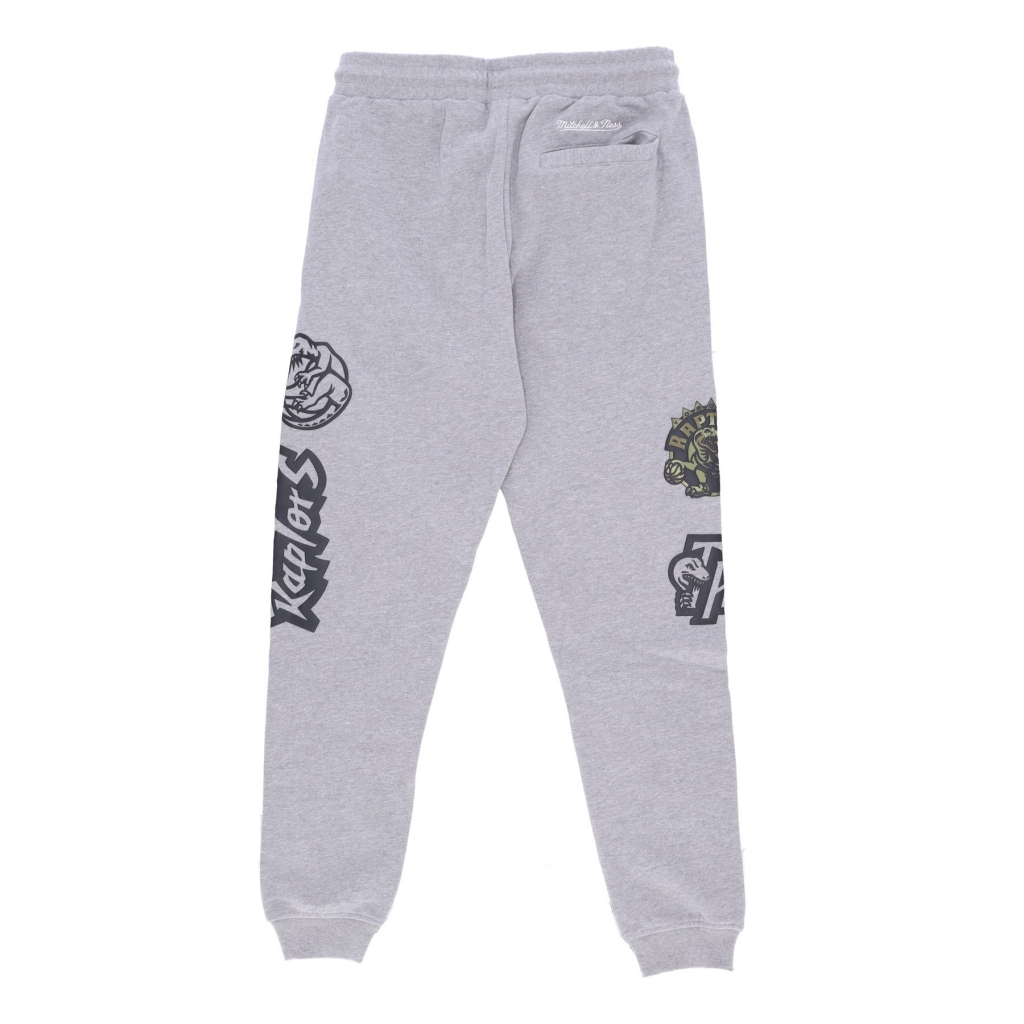 pantalone tuta felpato uomo nba ghost green camo sweatpants hardwood classics torrap GREY HEATHER