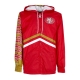 giacca a vento uomo nfl undeniable full zip windbreaker saf49e SCARLET