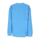 felpa leggera girocollo donna trefoil crewneck PULSE BLUE