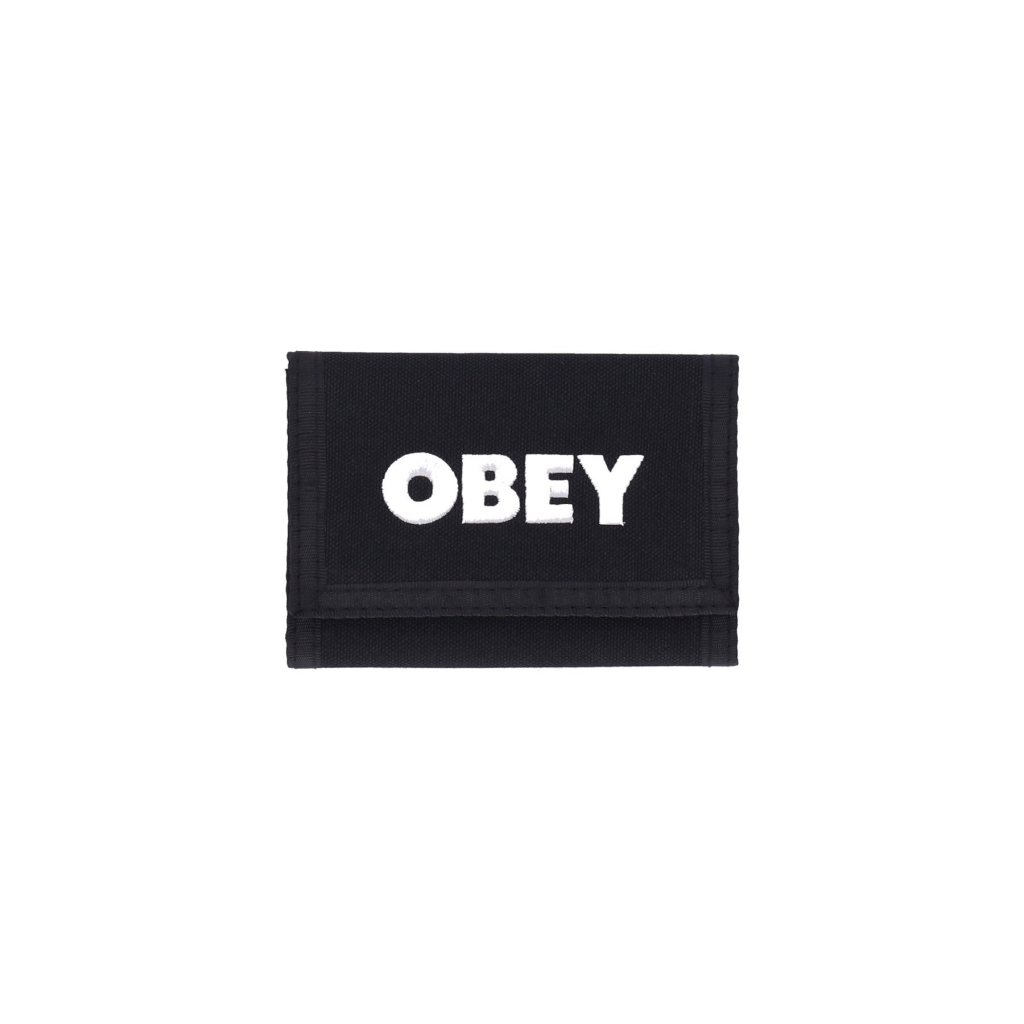 portafoglio uomo bold logo trifoid wallet BLACK