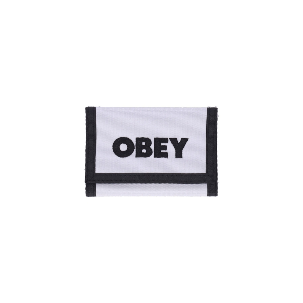 portafoglio uomo bold logo trifoid wallet WHITE