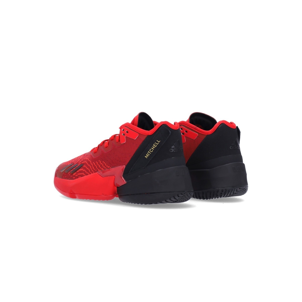 scarpa basket uomo don issue 4 VIVID RED/CORE BLACK/TEAM VICTORY RED